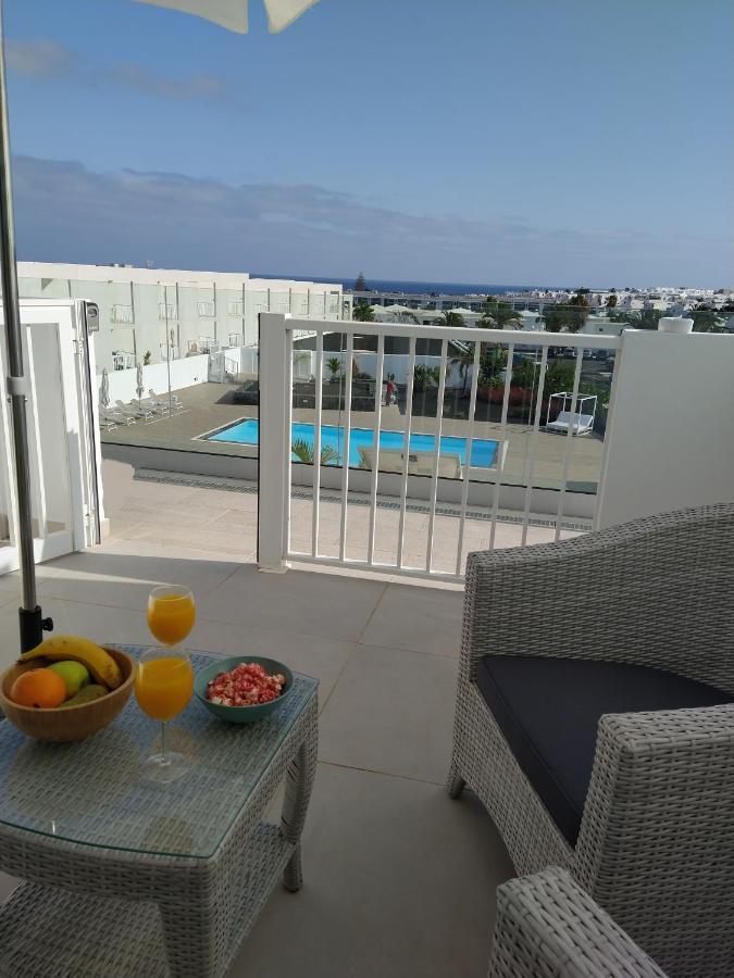 Apartment Namaste- Amazing Sea View & Infinity Pool - Good Wifi - Smart Tv-Residence Senator Costa Teguise Buitenkant foto